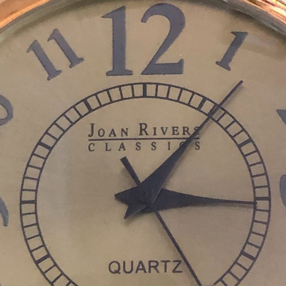 Large Joan Rivers Classics Watch